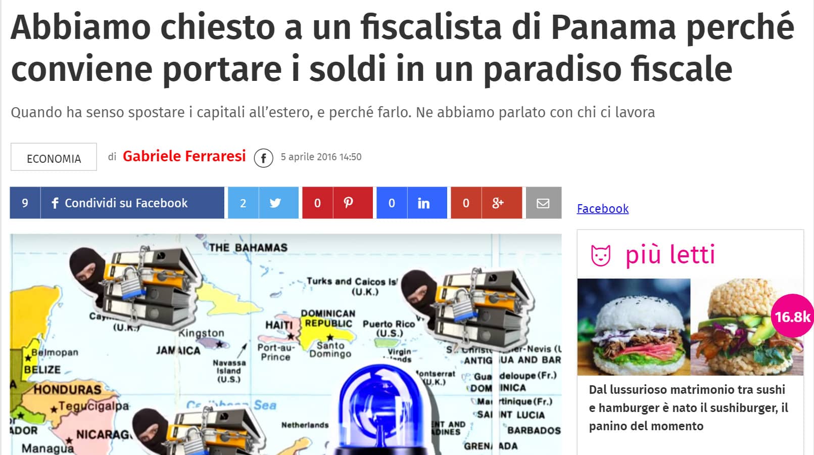 Perché conviene portare i soldi in un paradiso fiscale