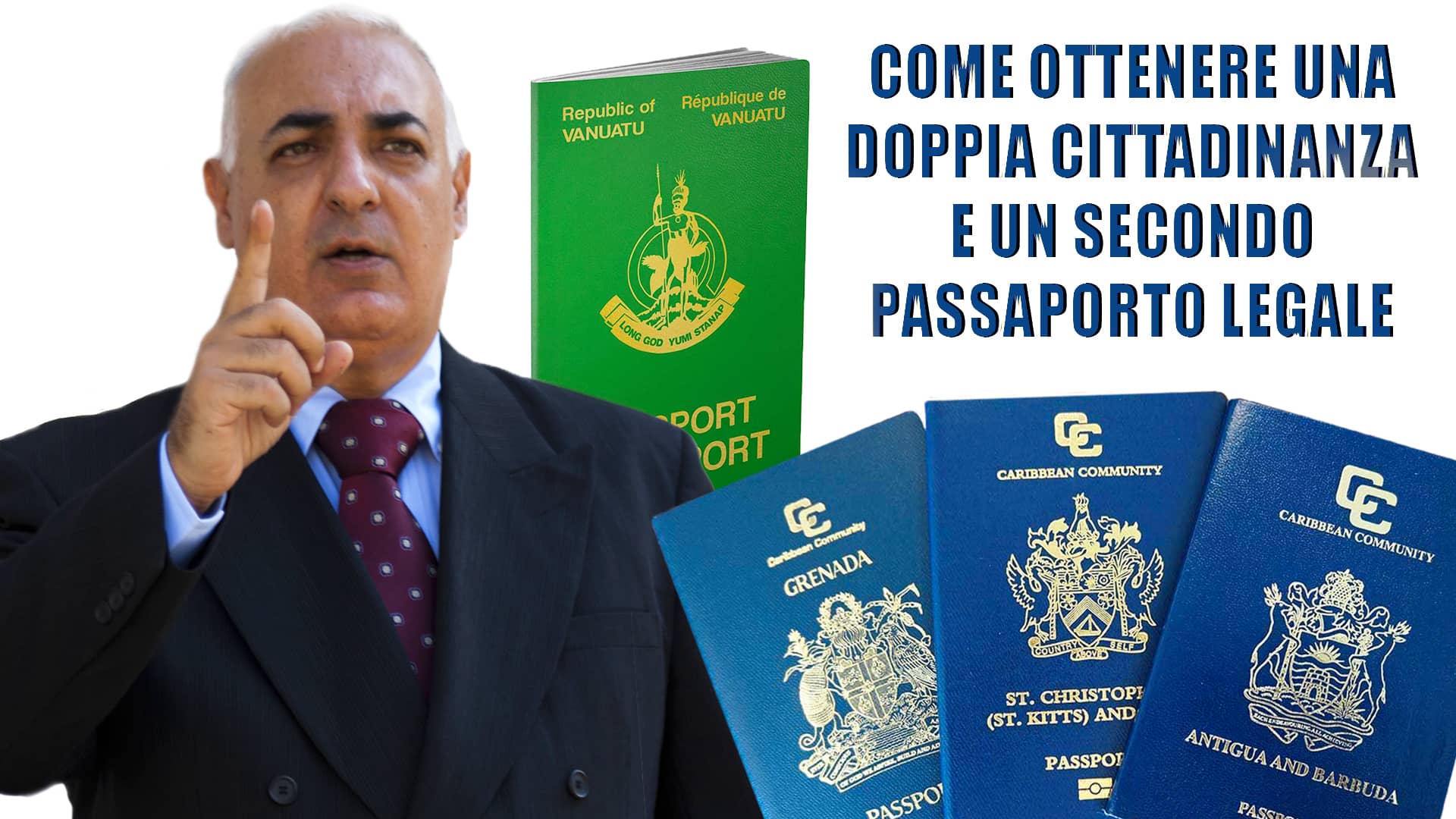 Come ottenere una doppia cittadinanza e secondo passaporto legale?
