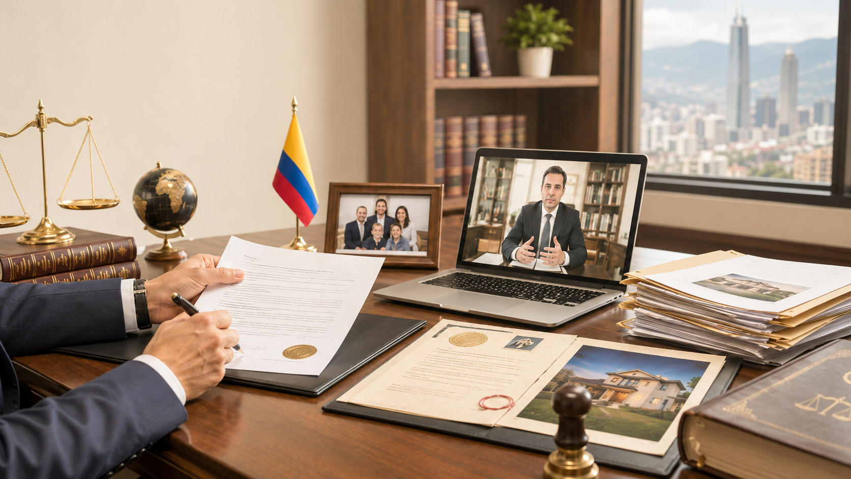Cómo reclamar una herencia en Colombia desde el exterior sin tener que viajar